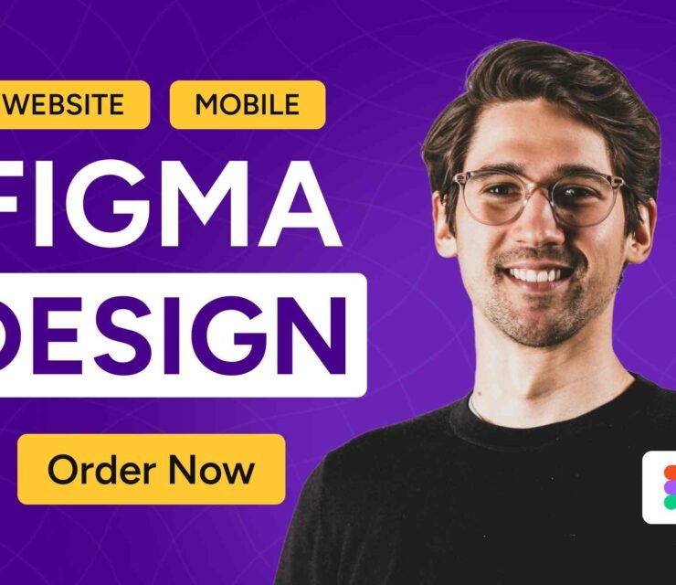 I will do figma website design, figma landing page